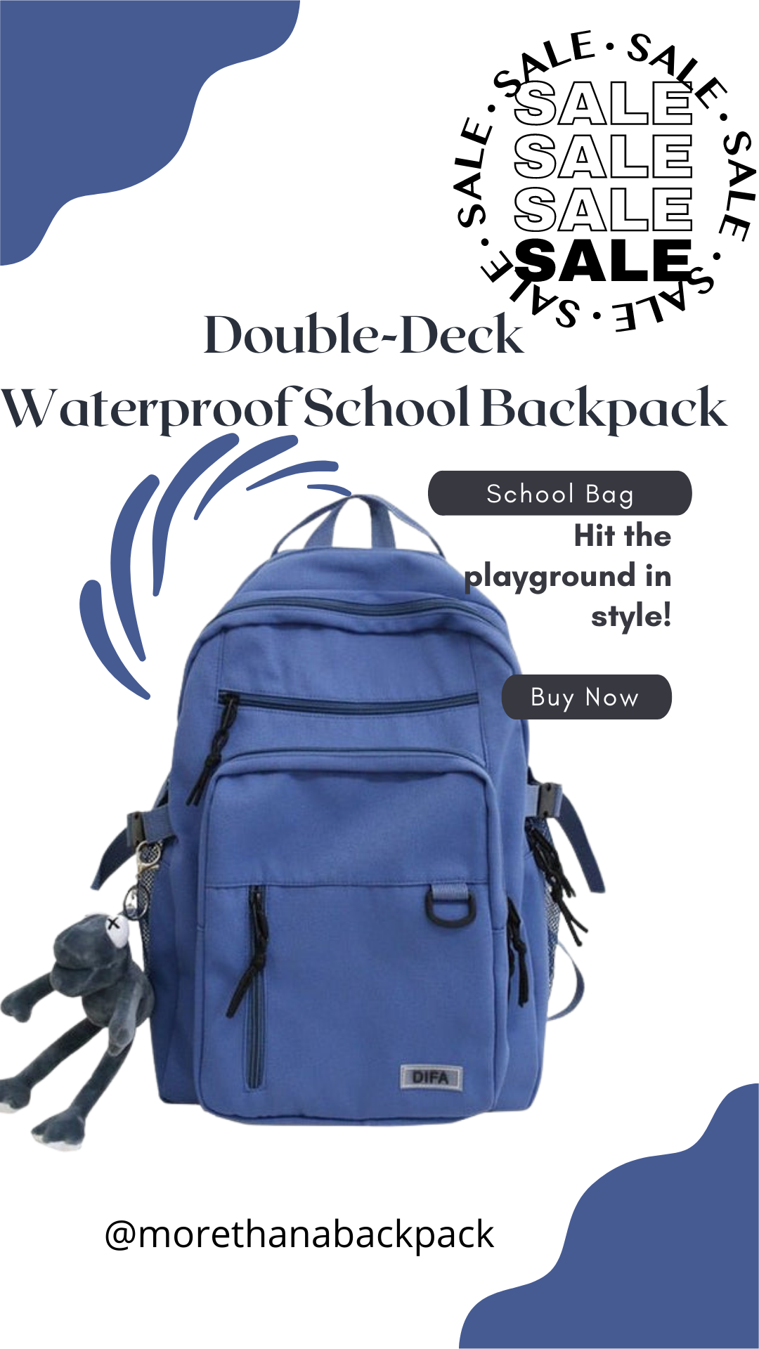 YESSSS it's Back in stock!! More than a backpack