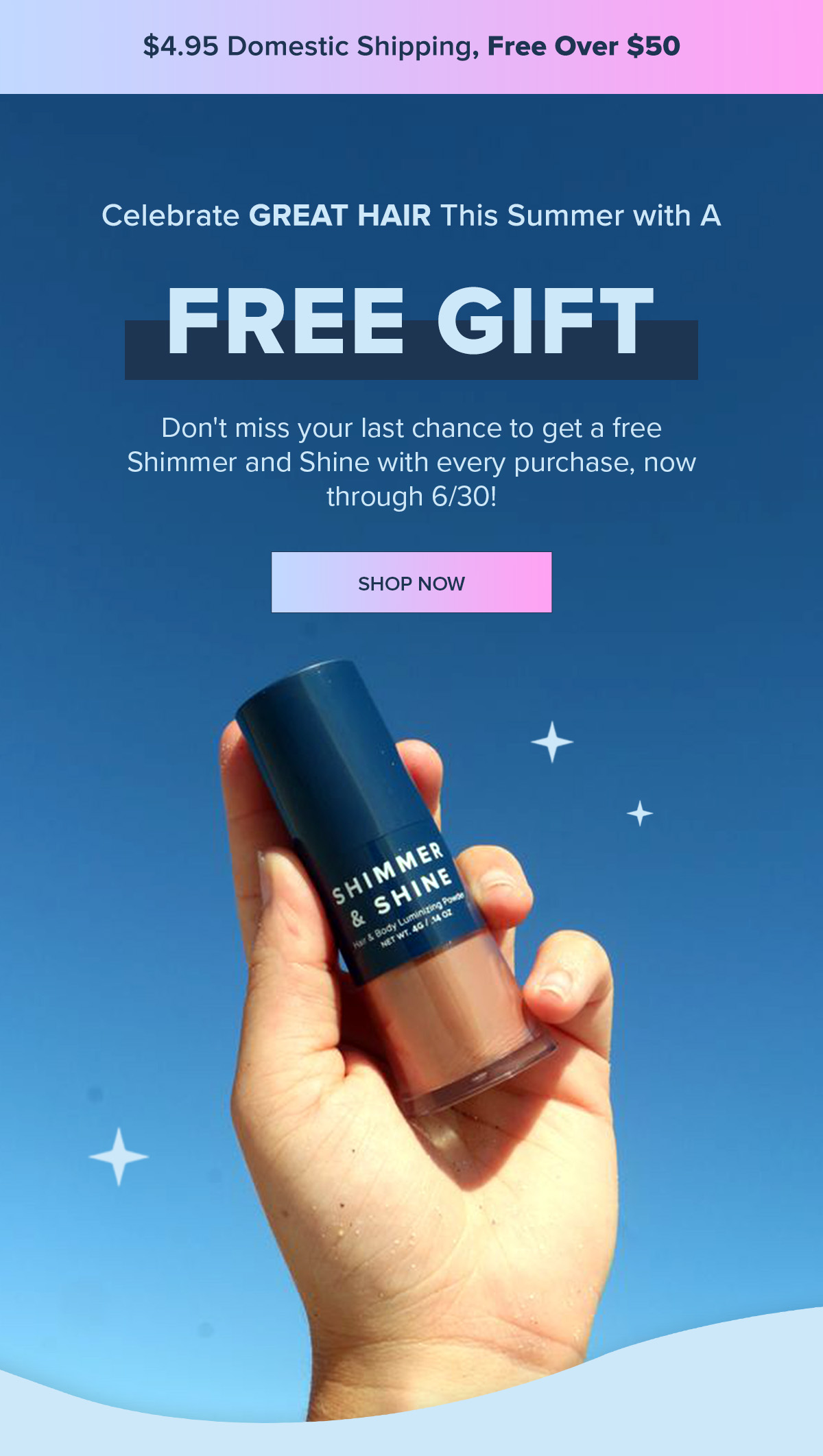 Celebrate Great Hair This Summer with a Free Gift