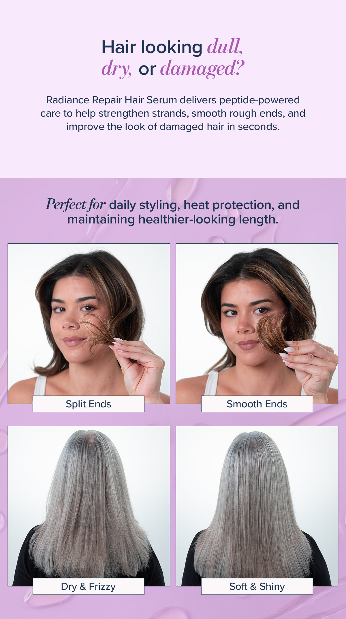 Hair looking dull, dry, or damaged? 